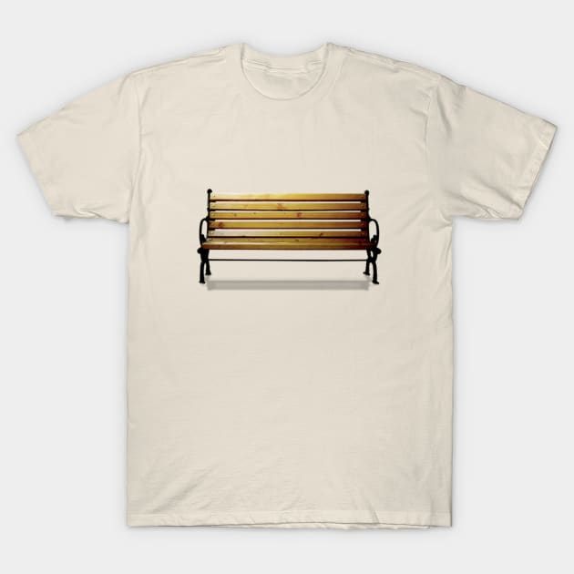 Cute Public wood Chair T-Shirt by designtrends